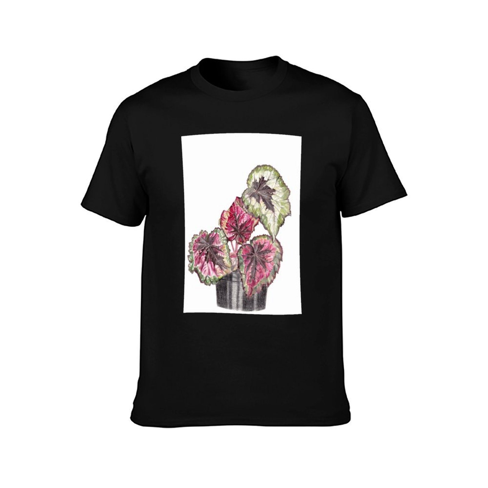 Begonia Rex T-Shirt, Summer Ca - Begonia Rex ulasan dan harga