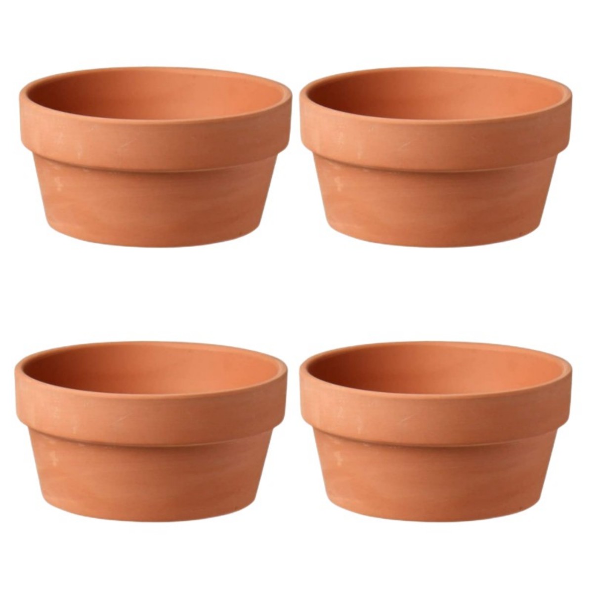 6 PCS Terracotta Buld Pots 3.5 - Aloe Vera Pot ulasan dan harga