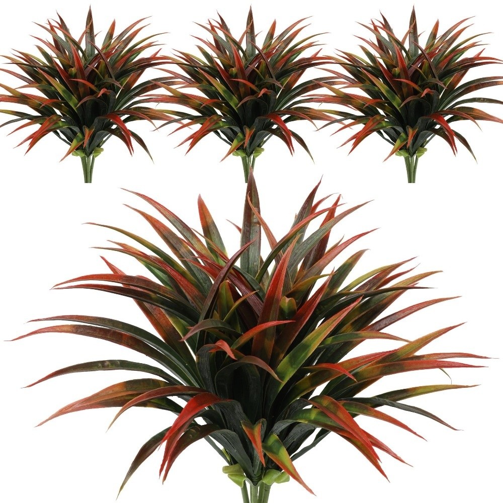 Realistic 42cm Artificial Orch - Spider Plant Hanging ulasan dan harga