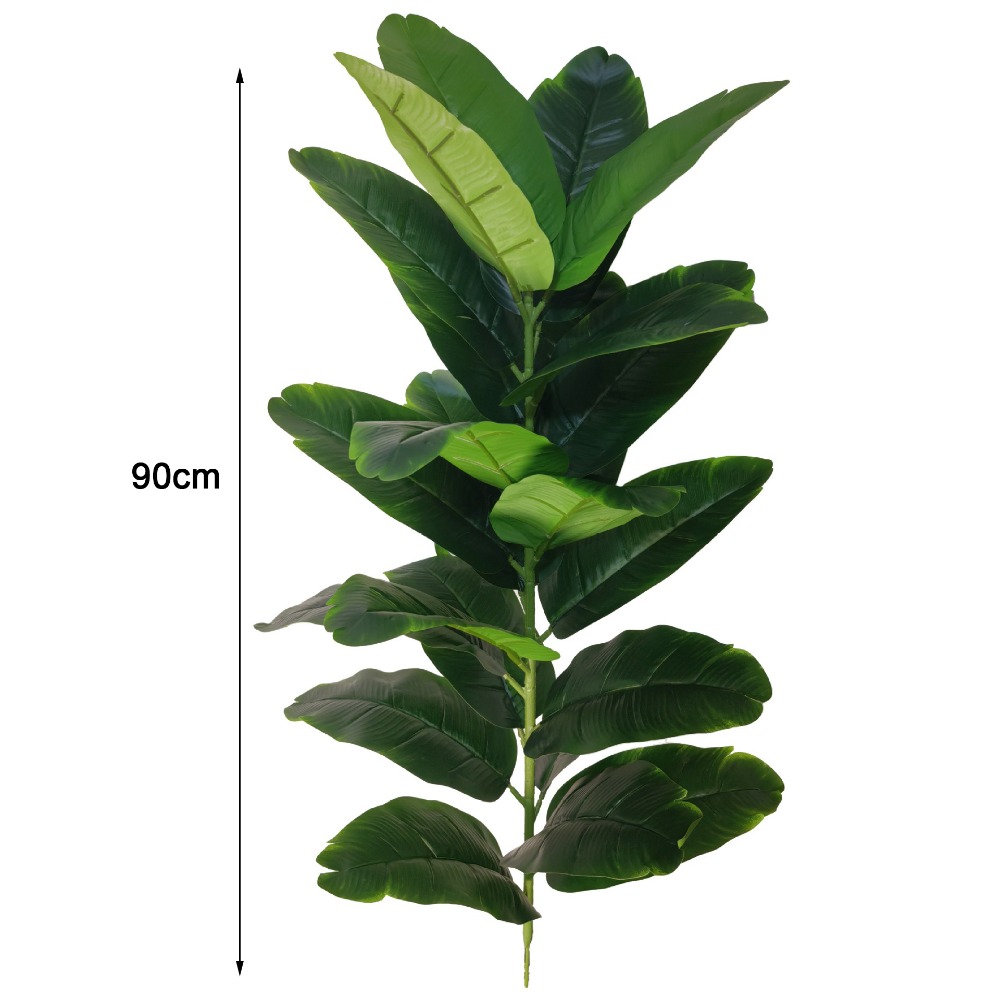 Green Plastic Artificial Ficus - Dracaena Marginata ulasan dan harga