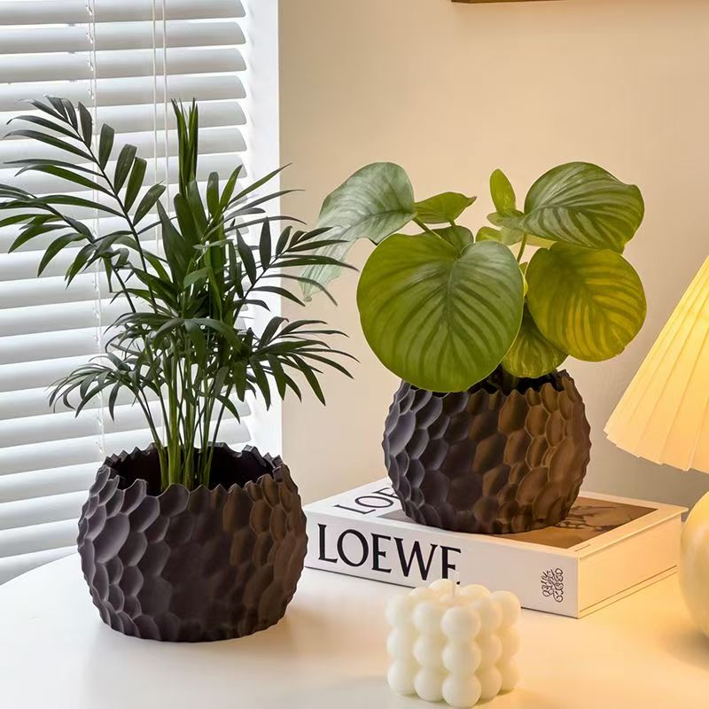 Textured Flower Pot Irregular  - Aloe Vera Pot ulasan dan harga