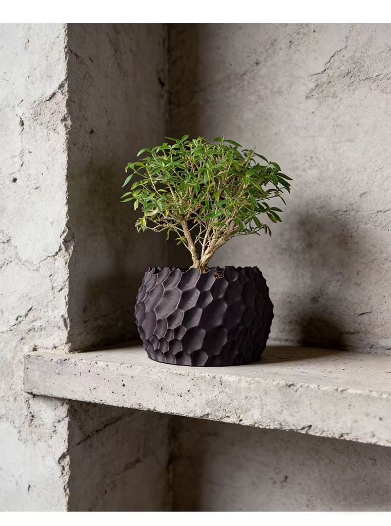 Textured Flower Pot Irregular  - Aloe Vera Pot ulasan dan harga