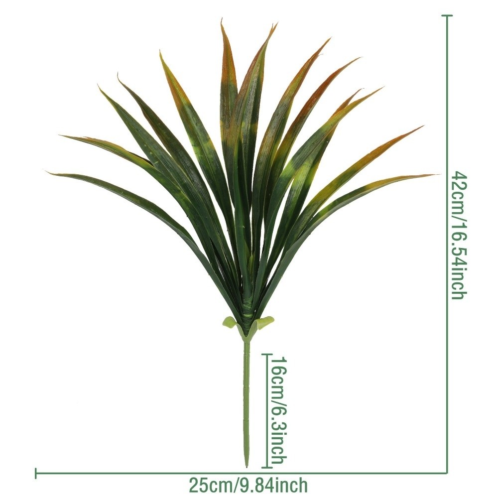 Realistic 42cm Artificial Orch - Dracaena Marginata ulasan dan harga
